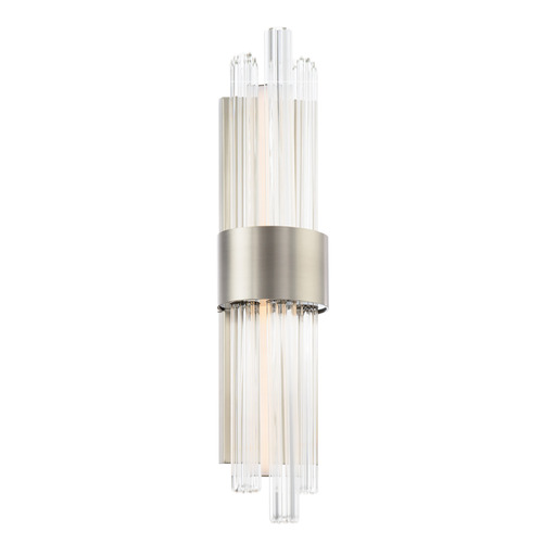 Modern Forms by WAC Lighting Luzerne Brushed Nickel LED Vertical Bathroom Light by Modern Forms WS-30118-BN