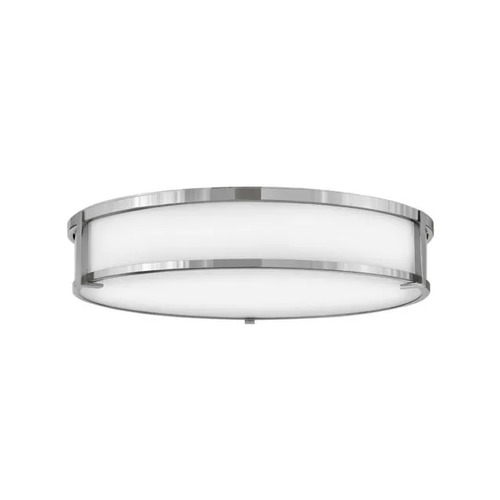 Lowell 4-Light Flush Mount in Chrome by Hinkley Lighting