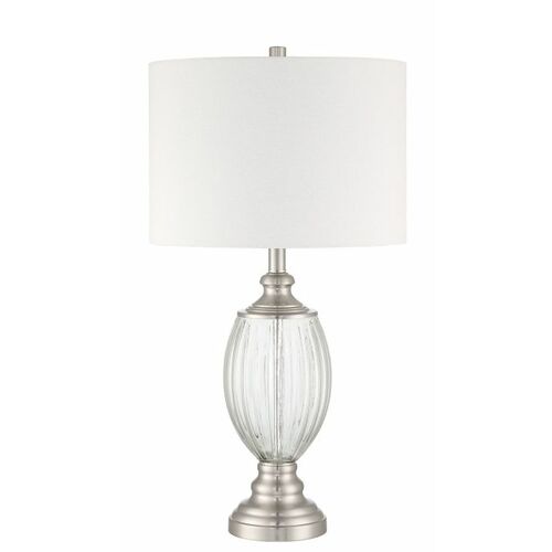 Brushed Nickel Table Lamp by Craftmade Lighting