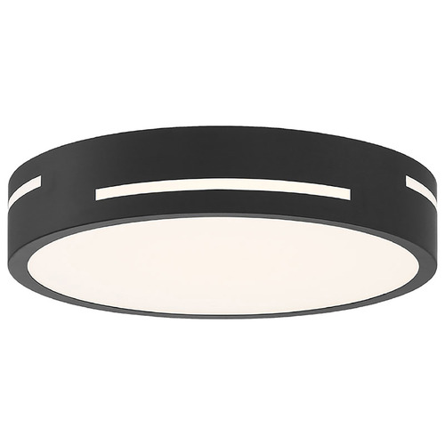 Access Lighting Harmony Matte Black LED Flush Mount by Access Lighting 49945LEDD-MBL/ACR