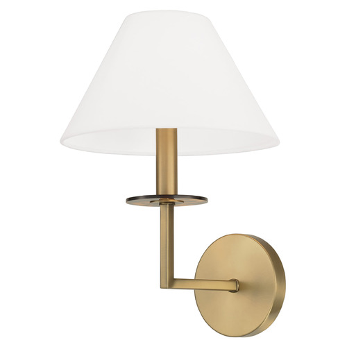 Capital Lighting Gilda Aged Brass Sconce