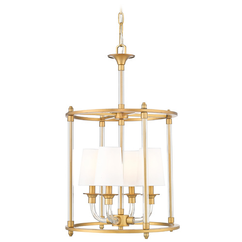 Z-Lite Katerina Rubbed Brass Mini-Chandelier