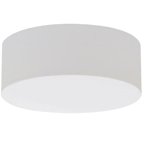 Afx Lighting Anton Linen White LED Flushmount Light