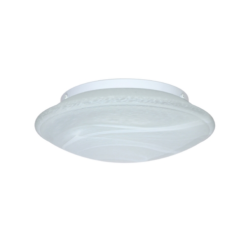 Flushmount Light Marble Glass by Besa Lighting