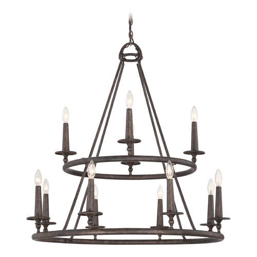Voyager Malaga Chandelier by Quoizel Lighting
