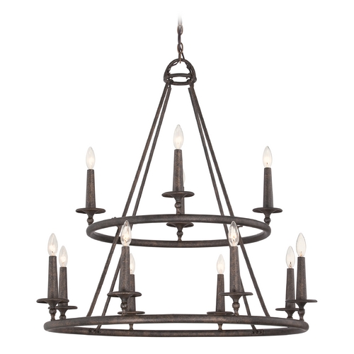 Quoizel Lighting Voyager Malaga Chandelier by Quoizel Lighting VYR5012ML