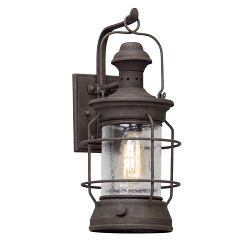 Atkins 18-Inch Heritage Bronze Outdoor Wall Light by Troy Lighting