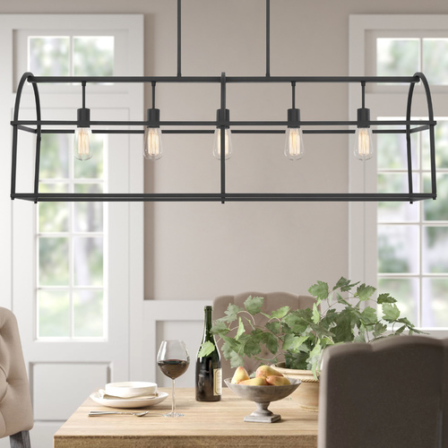 Aubrey 45.75-Inch Linear Pendant in Matte Black by HomePlace by Capital Lighting