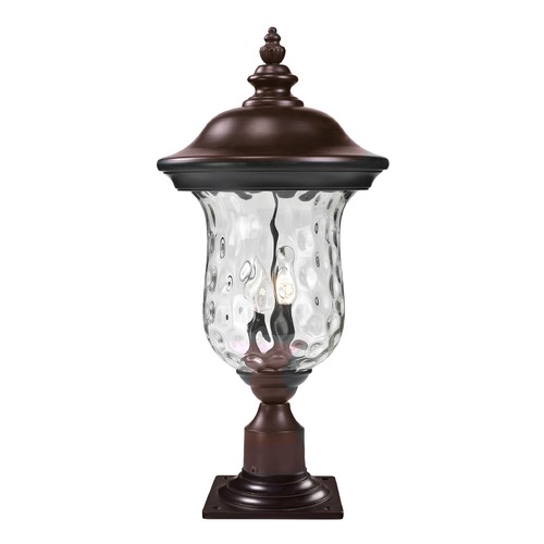 Armstrong Bronze Post Light by Z-Lite