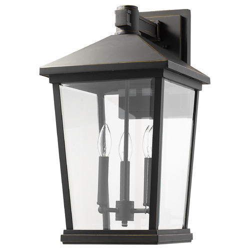 Beacon Oil Rubbed Bronze Outdoor Wall Light by Z-Lite