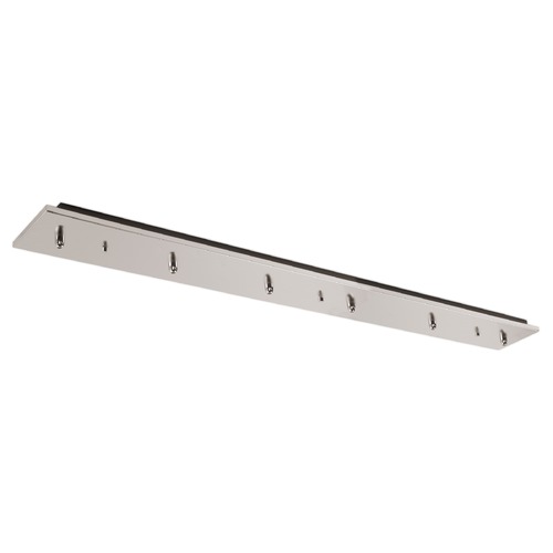 Kuzco Lighting Multi-Port Canopy Brushed Nickel Ceiling Adaptor by Kuzco Lighting CNP06AC-BN