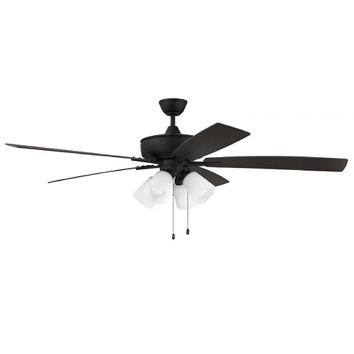 Craftmade Lighting Super Pro 114 60-Inch LED Fan in Espresso by Craftmade Lighting S114ESP5-60ESPWLN