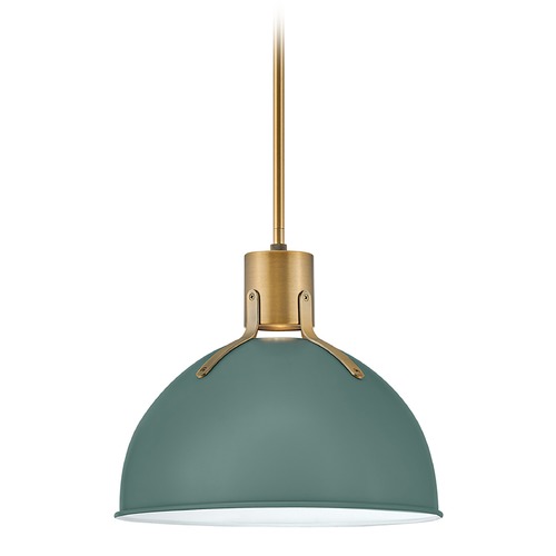 Hinkley Argo 14-Inch Pendant in Sage Green by Hinkley Lighting 3487SGN