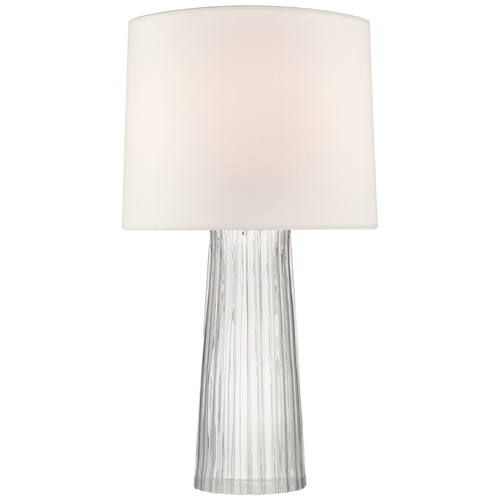 Visual Comfort Signature Collection Barbara Barry Danube Table Lamp in Clear by Visual Comfort Signature BBL3120CGL