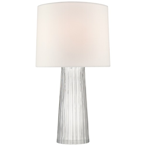 Barbara Barry Danube Table Lamp in Clear by Visual Comfort Signature