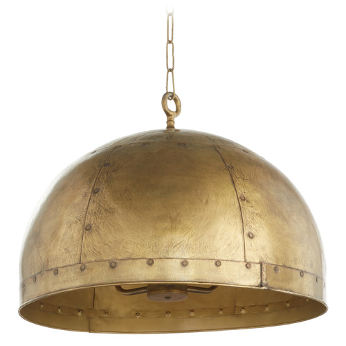 Quorum Lighting Artisan Brass Pendant by Quorum Lighting 85-3-75