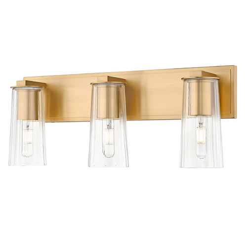 Z-Lite Z-Lite Titus Modern Gold Bathroom Light 826-3V-MGLD