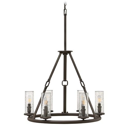 Hinkley Dakota 26.50-Inch Chandelier in Oil Rubbed Bronze by Hinkley Lighting 4786OZ