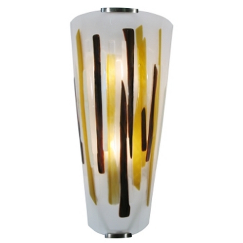 Oggetti Lighting Splash Satin Nickel Sconce by Oggetti Lighting 12-1501