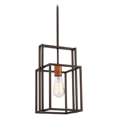 Nuvo Lighting Lake Forest Bronze & Copper Mini Pendant by Nuvo Lighting 60/5855