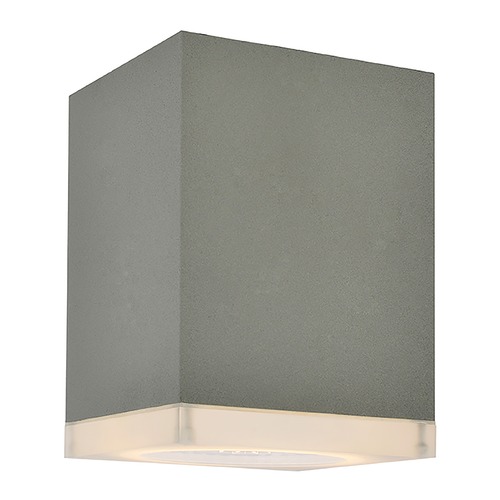 Silver 6.50-Inch High LED Outdoor Flush Mount by Avenue Lighting