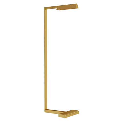 Dessau 38-Inch LED Floor Lamp in Brass by Visual Comfort Modern