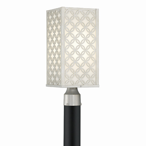 Eurofase Lighting Clover 19-Inch LED Post Light in Aged Silver by Eurofase Lighting 42700-025