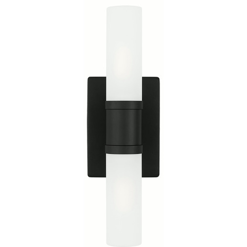 Visual Comfort Studio Collection Keaton Midnight Black Vertical Bathroom Light