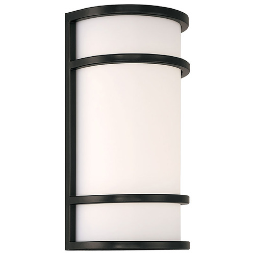 Access Lighting Cove Black LED Outdoor Wall Light by Access Lighting 20105LEDMG-BL/ACR