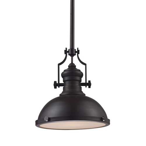 13 Inch Oiled Bronze Vintage Pendant Light 66134 1 Destination 13 Inch Oiled Bronze Vintage Pendant Light Manufacturer Elk Lighting