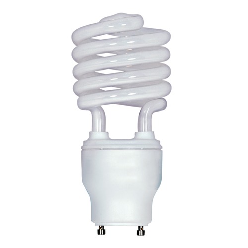 Satco Lighting 26W GU24 Spiral Compact Fluorescent Bulb 3500K by Satco Lighting S8233