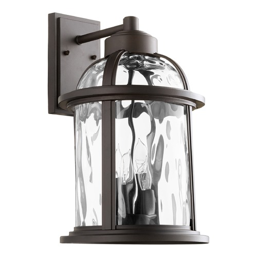 Quorum Lighting Winston Oiled Bronze Outdoor Wall Light by Quorum Lighting 7760-4-86