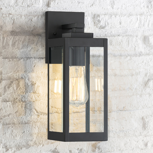 Westover Outdoor Wall Sconce in Earth Black by Quoizel Lighting