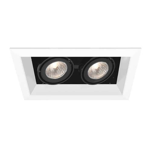 Eurofase Lighting White & Black Recessed Kit by Eurofase Lighting TE112GU10-02