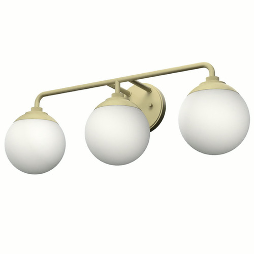 Hunter Fan Company Hepburn Modern Brass Bathroom Light