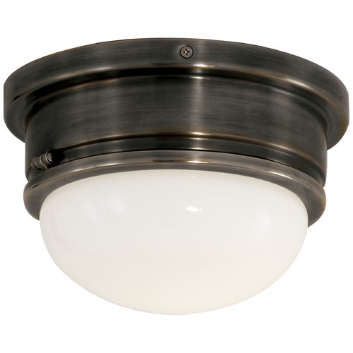 Visual Comfort Signature Collection E.F. Chapman Marine Flush Mount in Bronze by Visual Comfort Signature SL4001BZWG