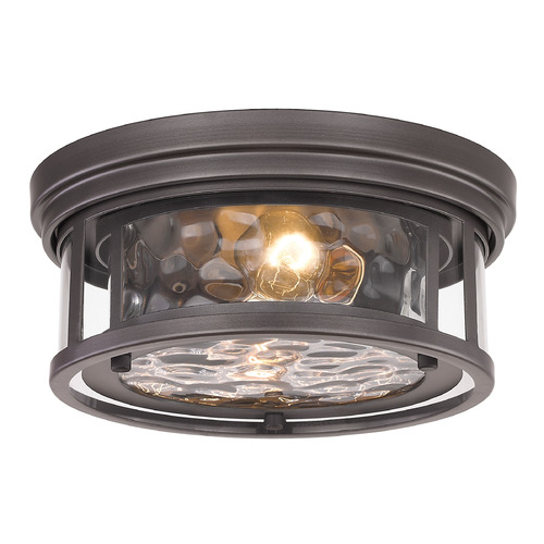 Clarion Bronze Flush Mount by Z-Lite