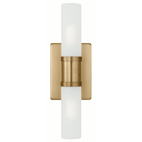 Visual Comfort Studio Collection Keaton Satin Brass Vertical Bathroom Light