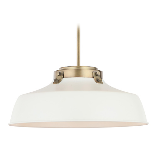 Oakwood 18-Inch Pendant in Warm White by Capital Lighting