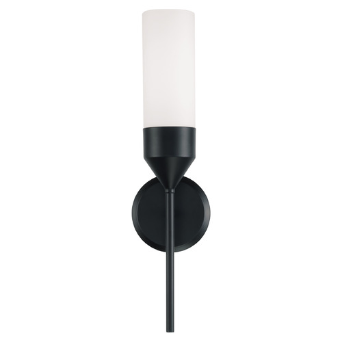 Capital Lighting Devon Matte Black Sconce