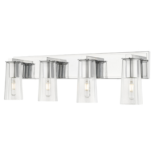 Z-Lite Z-Lite Titus Chrome Bathroom Light 826-4V-CH