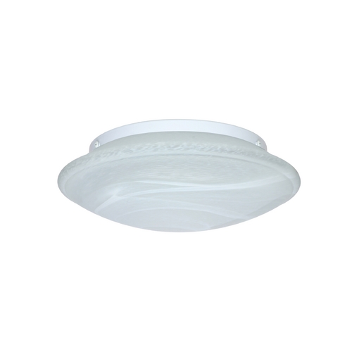 Flushmount Light Marble Glass by Besa Lighting