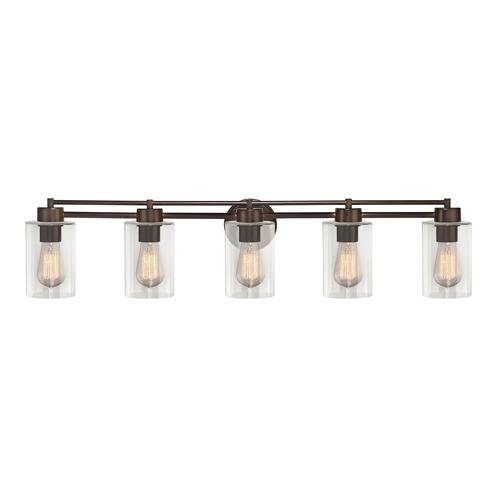 Design Classics Lighting Bronze Bathroom Light 706-220 GL1040C