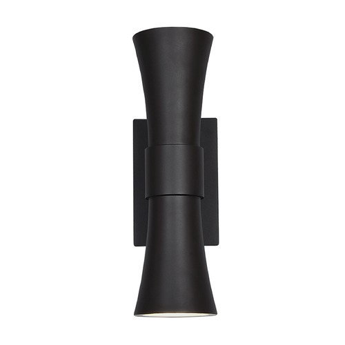 WAC Lighting Funnel LED Outdoor Wall Light WS-W37617-BZ