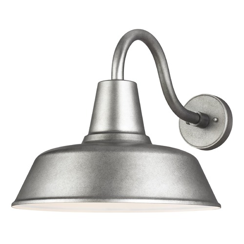 Visual Comfort Studio Collection LED Barn Light in Weathered Pewter by Visual Comfort Studio 8837401-57/T