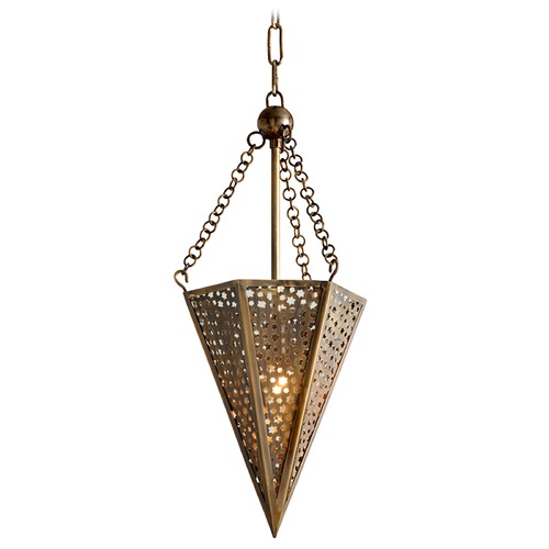 Corbett Lighting Star Of the East Old World Bronze Pendant by Corbett Lighting 302-41