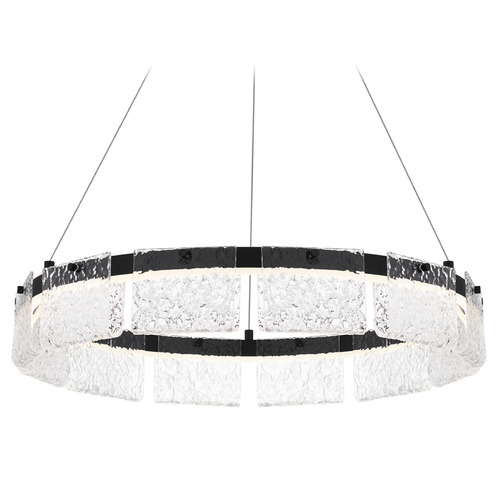 Quoizel Lighting Alice Matte Black LED Pendant Light