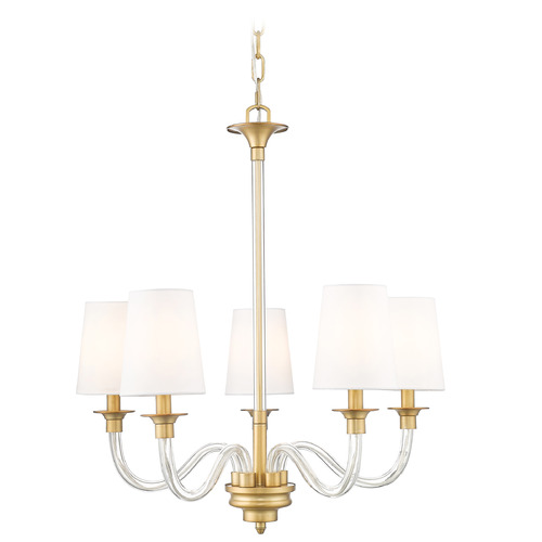 Z-Lite Katerina Rubbed Brass Chandelier
