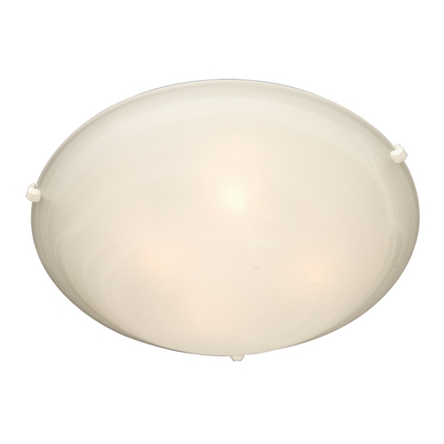 Maxim Lighting Malibu White Flush Mount by Maxim Lighting 2681MRWT