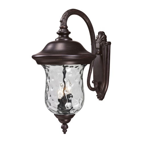 Armstrong Bronze Outdoor Wall Light by Z-Lite